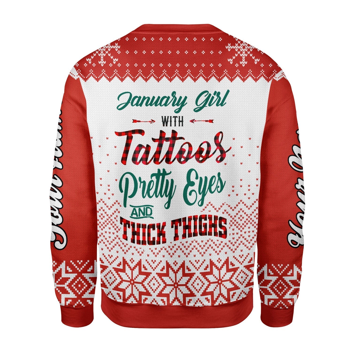 YMskins Personalized Tops January Girl All Over Printed