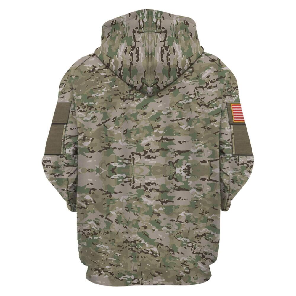 US Army Combat Uniform Custom Rank