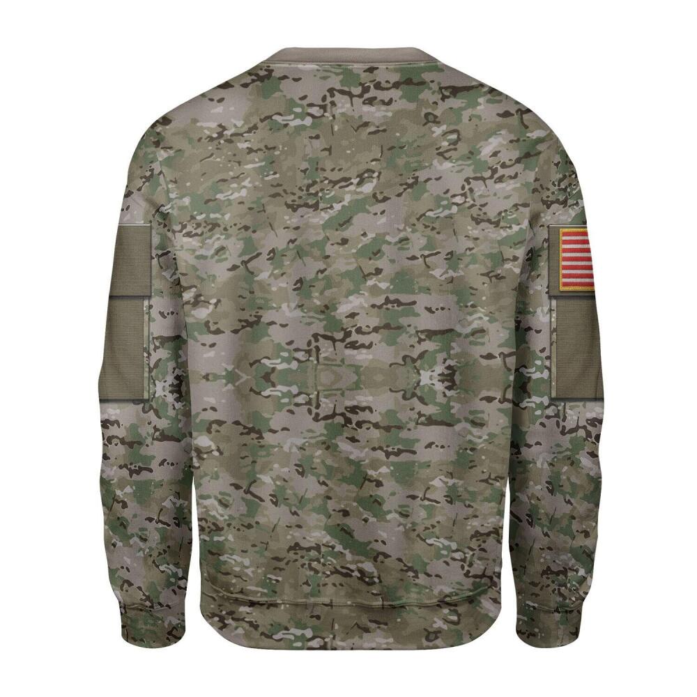 US Army Combat Uniform Custom Rank