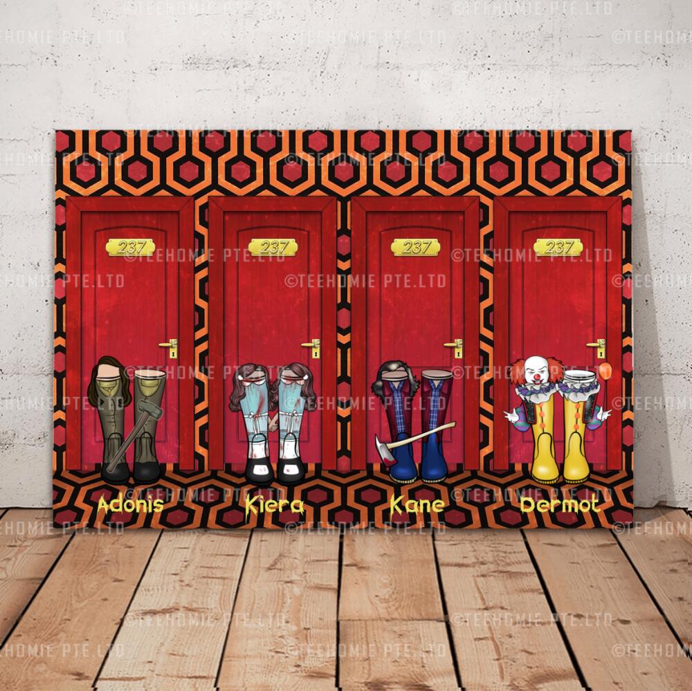 Personalized Boot Styles Canvas Poster Stephen King