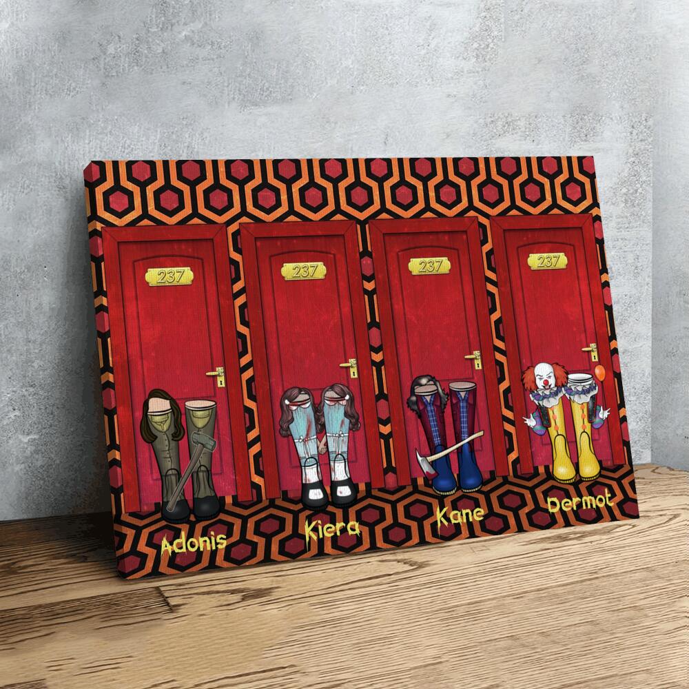 Personalized Boot Styles Canvas Poster Stephen King