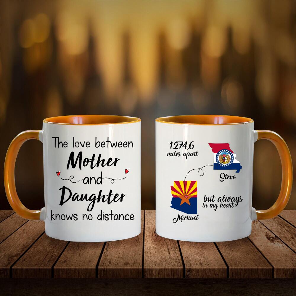 Personalized Custom Mug, Mother and Daughter, Mother's Day Gift