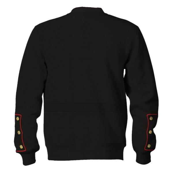 YMskinss Unisex Sweatshirt U.S Marine Corps Blue Service Uniform 3D Uniform-Officer