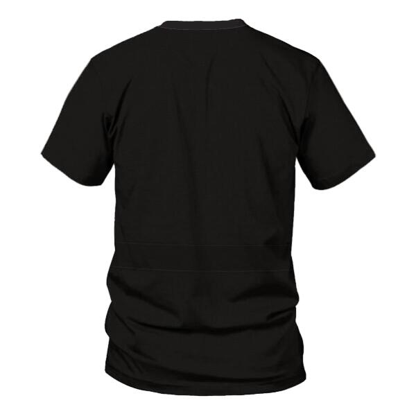 YMskinss Unisex T-Shirt U.S Marine Corps Blue Service Uniform 3D Uniform-Officer