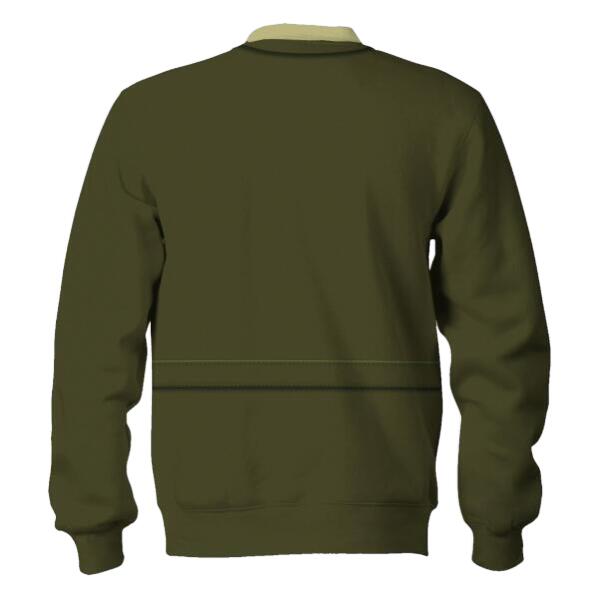 YMskinss Unisex Tracksuit U.S Army Green Service Uniform-Officers