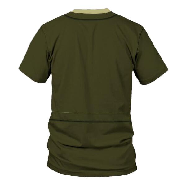 YMskinss Unisex Tracksuit U.S Army Green Service Uniform-Officers