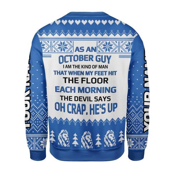 YMskins Personalized Tops October Guy All Over Printed