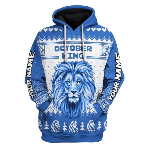 YMskins Personalized Hoodie October Guy All Over Printed