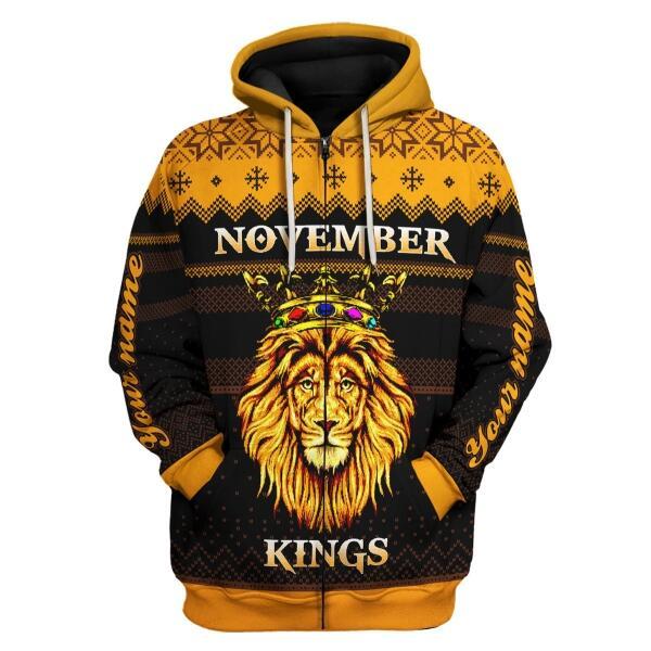 YMskins Personalized Tops November Kings  All Over Printed