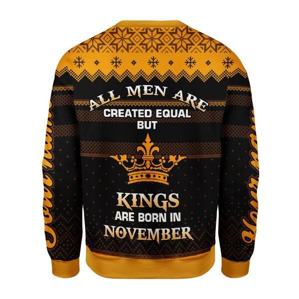 YMskins Personalized Tops November Kings  All Over Printed