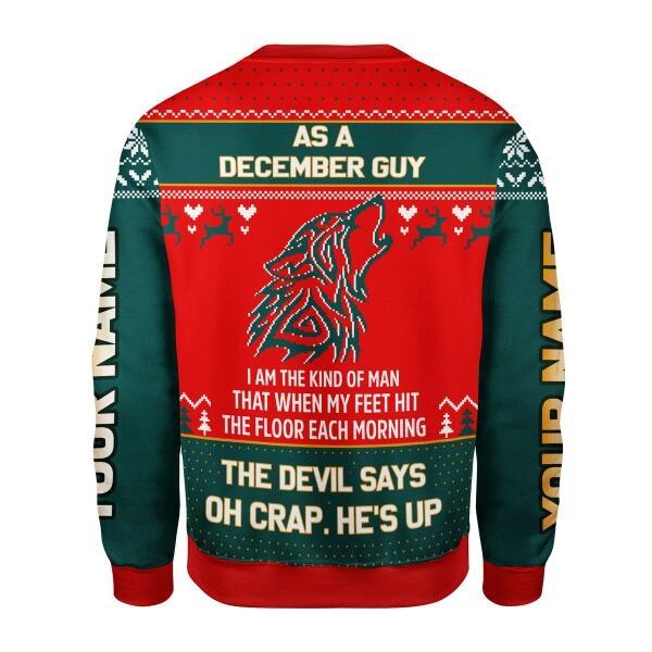 YMskins Personalized  Tops  December Guy All Over Printed