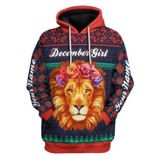 YMskins Personalized  Tops  December Girl All Over Printed