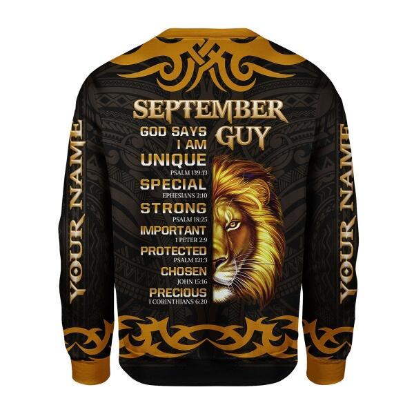YMskins Personalized Tops September King All Over Printed