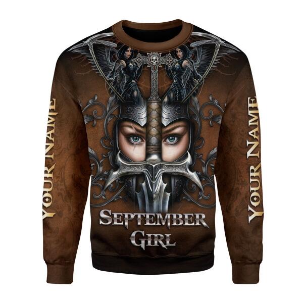 YMskins Personalized Tops September Girl All Over Printed