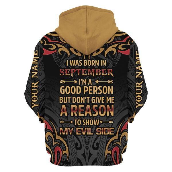 YMskins Personalized Tops September Guy All Over Printed