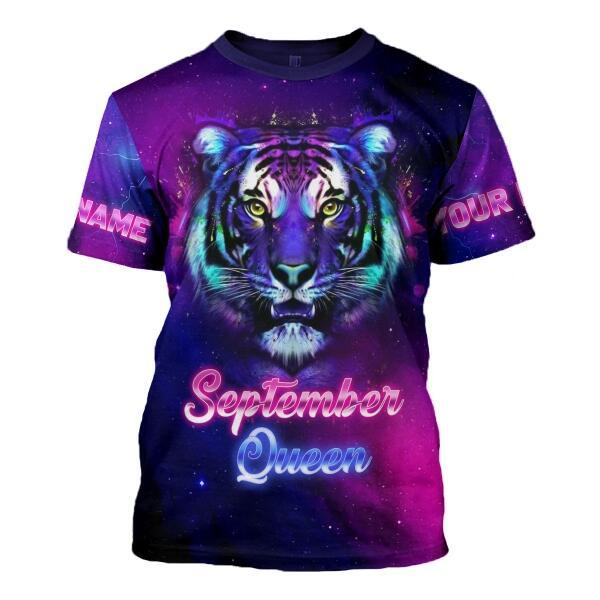 YMskins Personalized Tops Septepmber Queen All Over Printed