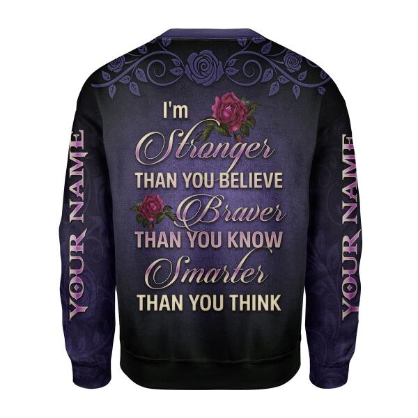 YMskins Personalized Sweatshirt I'm A September Girl All Over Printed
