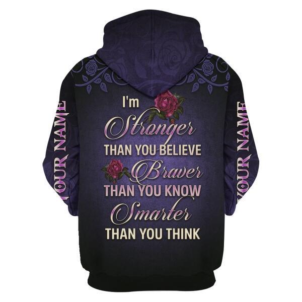 YMskins Personalized Hoodie I'm A September Girl All Over Printed
