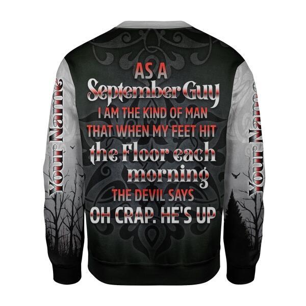 YMskins Personalized Tops September Guy All Over Printed