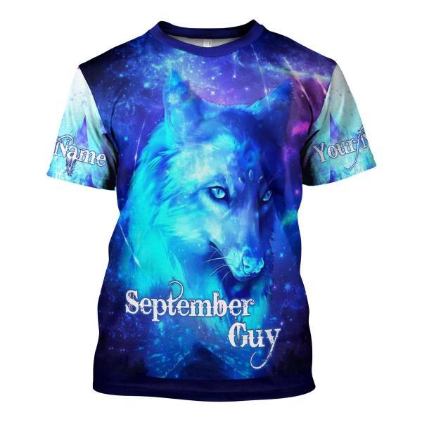 YMskins Personalized T-shirt September Guy All Over Printed