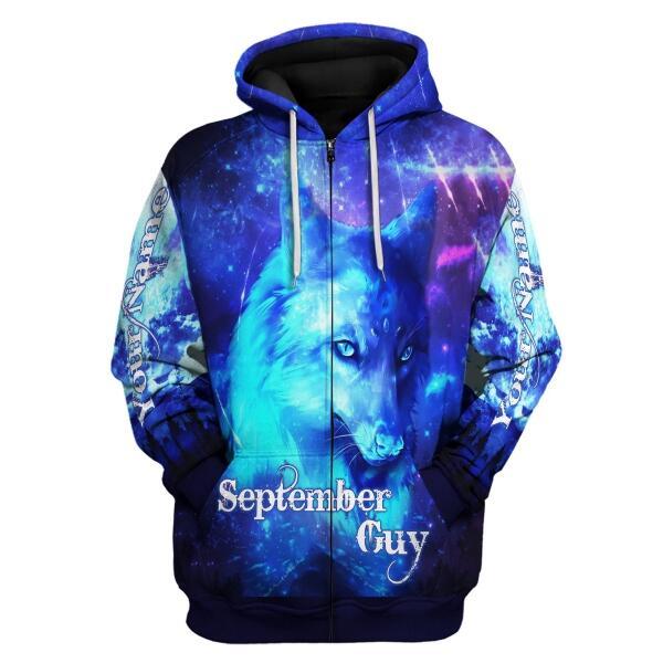 YMskins Personalized Hoodie September Guy All Over Printed