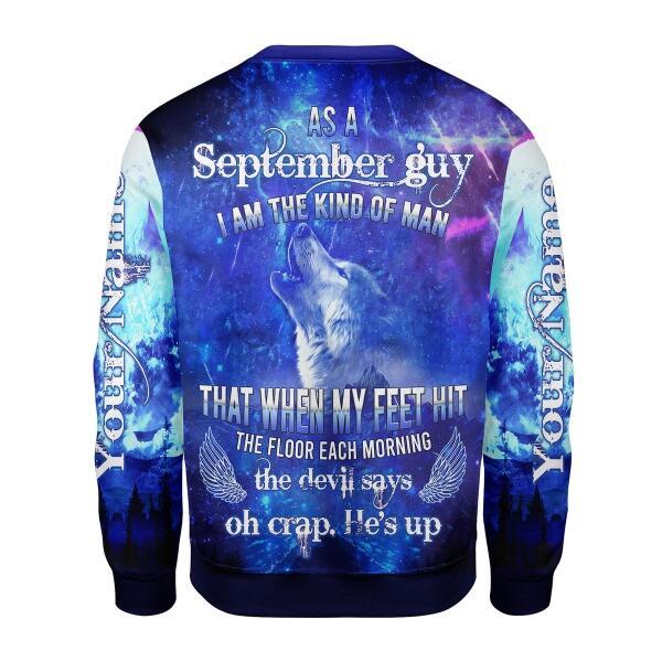 YMskins Personalized Tops September Guy All Over Printed
