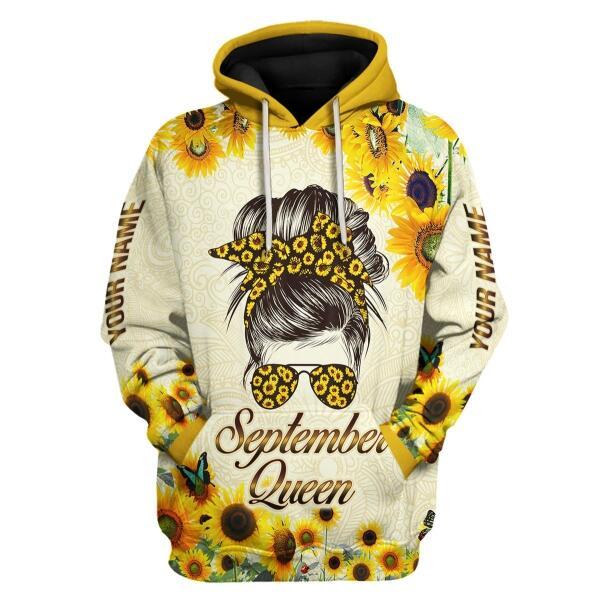 YMskins Personalized Tops September Queen All Over Printed