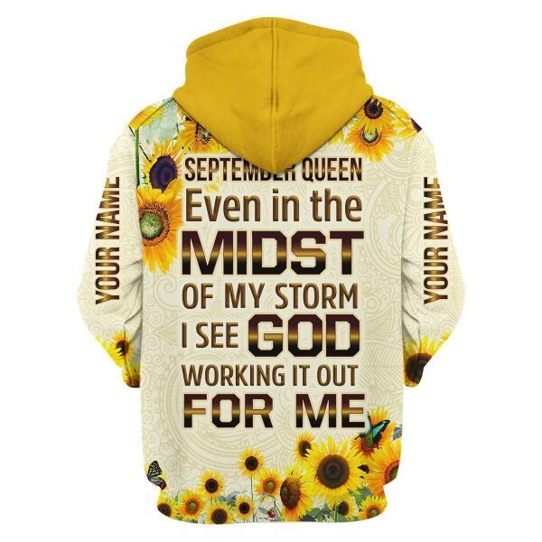 YMskins Personalized Tops September Queen All Over Printed