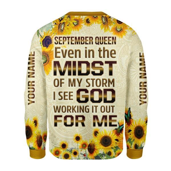 YMskins Personalized Tops September Queen All Over Printed