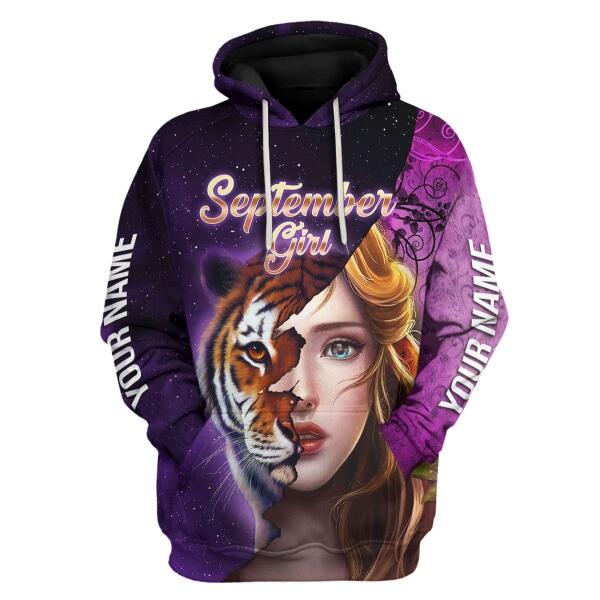 YMskins Personalized Tops As A September Girl All Over Printed