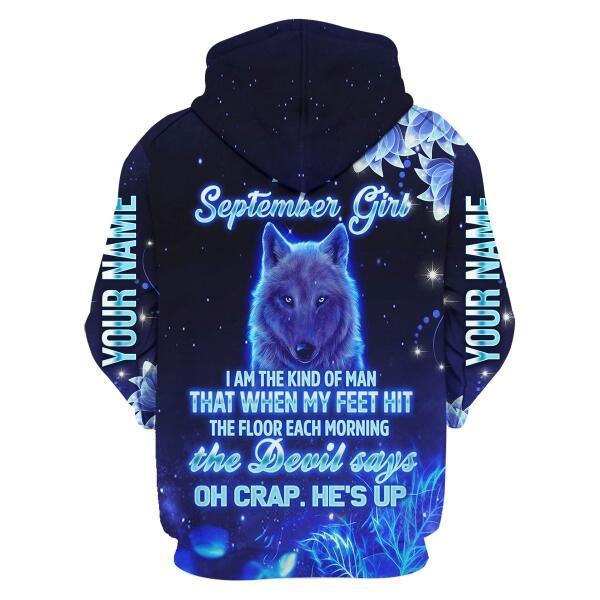 YMskins Personalized Tops September Girl All Over Printed