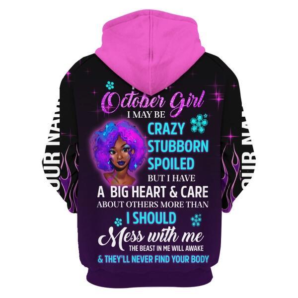 YMskins Personalized Tops Queen Was Born In October All Over Printed