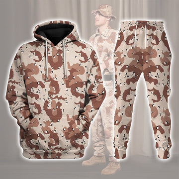 American Chocolate Chip Desert Battle Dress Uniform Camo