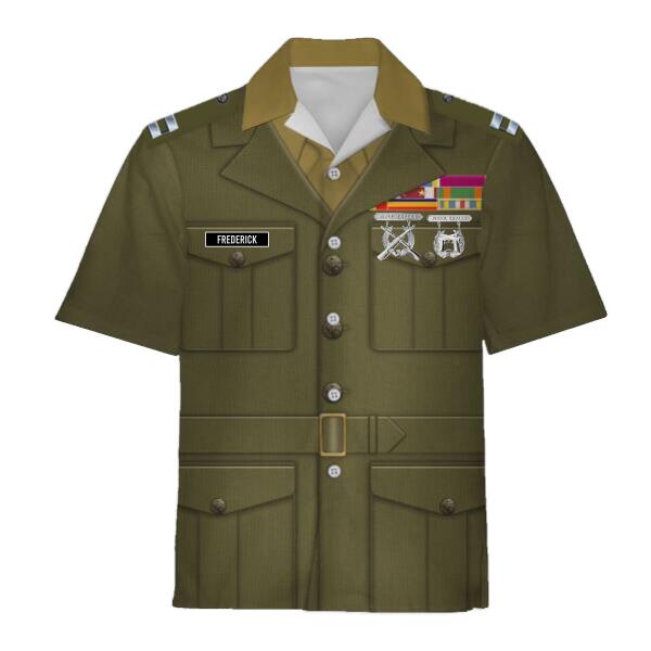 YMskinss Unisex Tracksuit U.S Marine Corps Green Service Uniform 3D Uniform-Officers