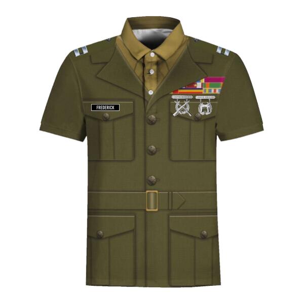 YMskinss Unisex Tracksuit U.S Marine Corps Green Service Uniform 3D Uniform-Officers