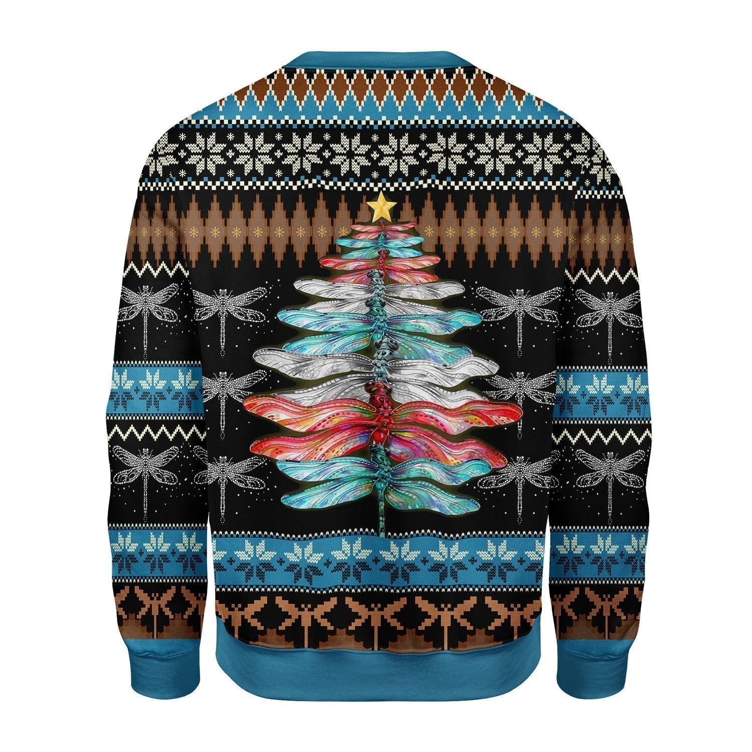 YMskins Christmas Sweater Dragon Christmas Tree 3D Apparel