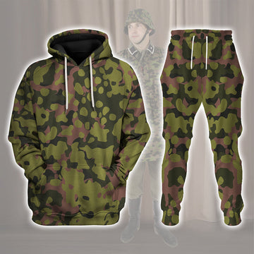 Waffen Type II M42 Oakleaf A Smock Dark Variant Historical American-Inspired Apparel