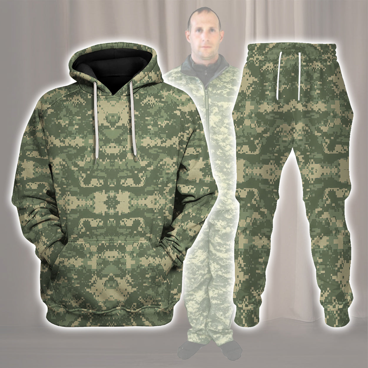 American ACU or Universal Camouflage Pattern (UCP) Camo