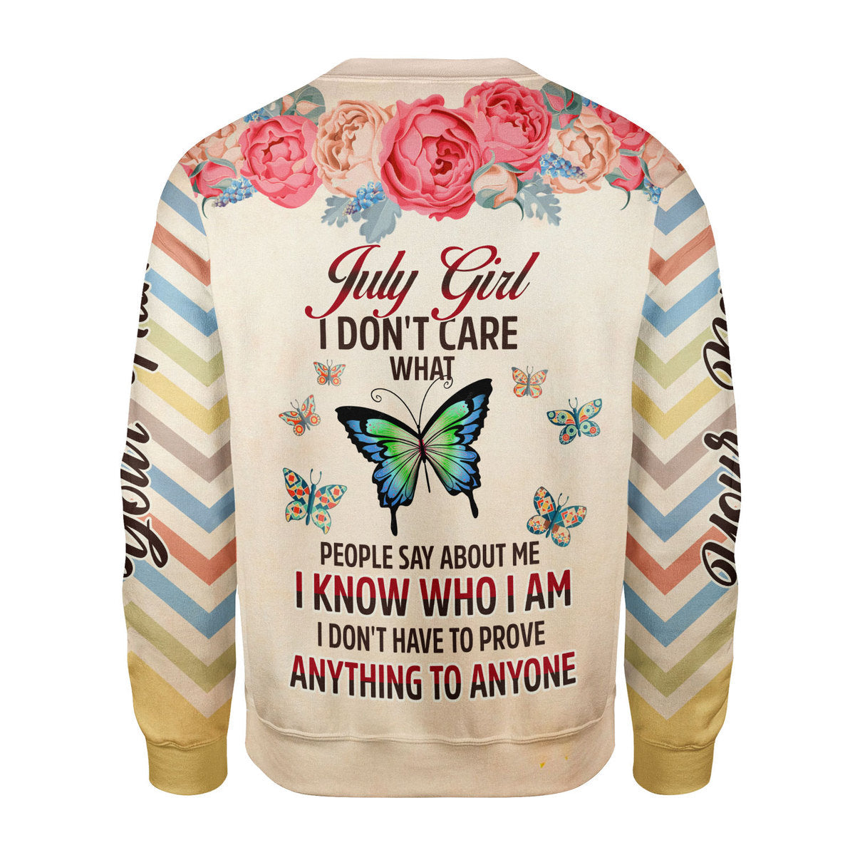 YMskins Personalized Tops July Girl All Over Printed
