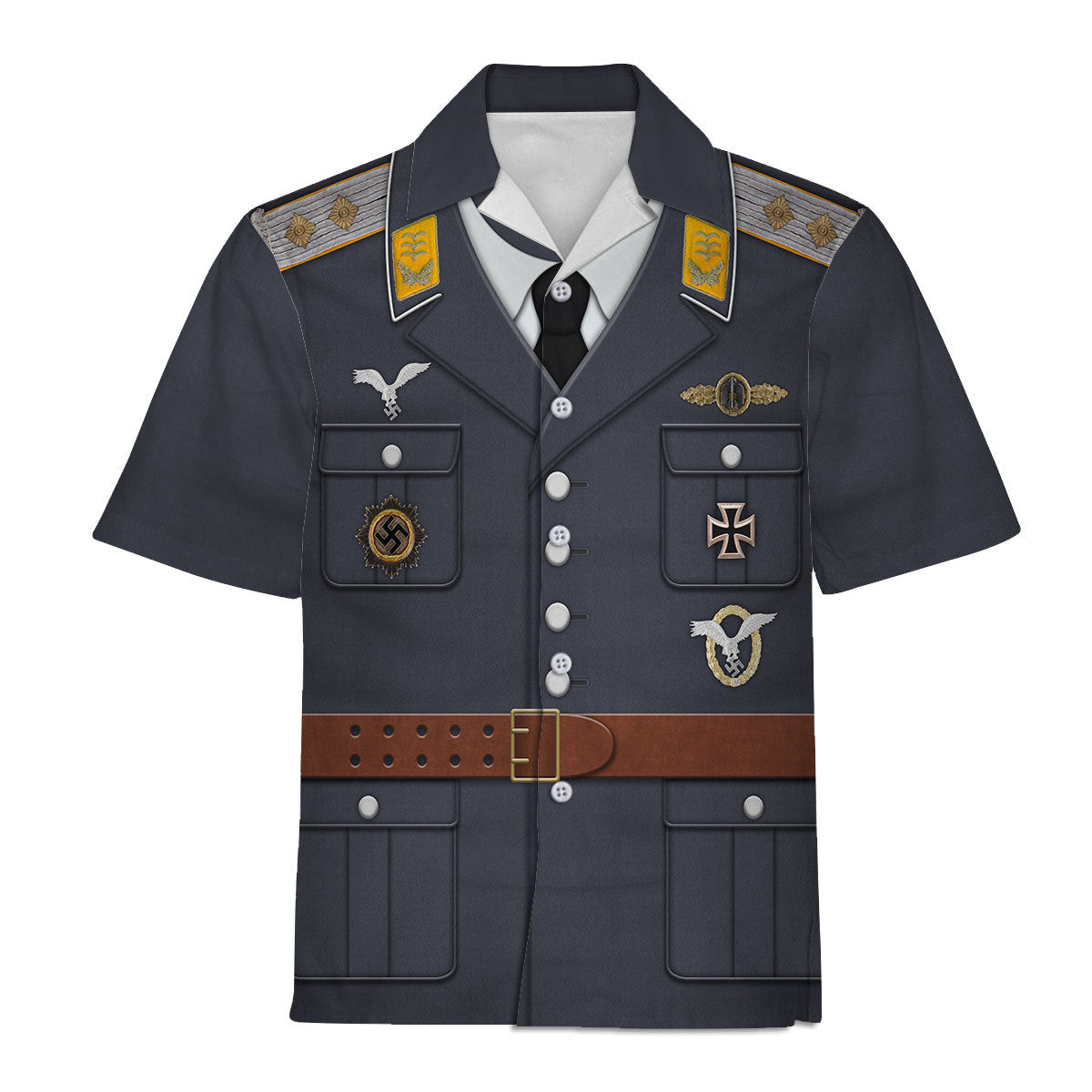 YMskins Service Uniform Of A German Air Force (Luftwaffe) Captain Costume Hoodie Sweatshirt T-Shirt Tracksuit