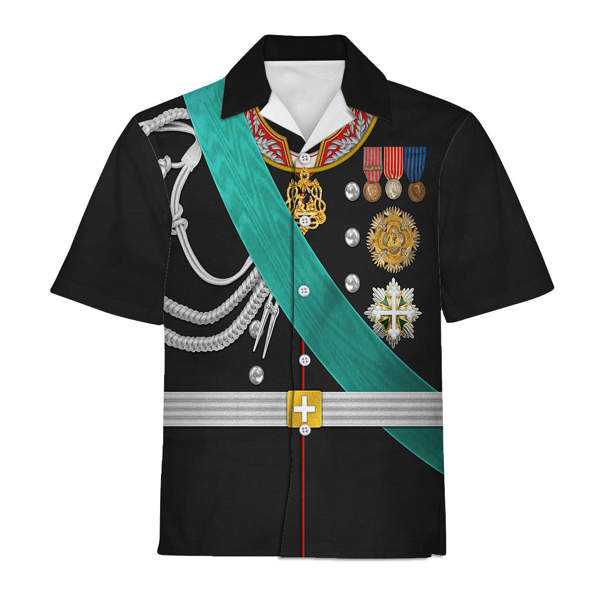 YMskins Victor Emmanuel II Uniform Costume Hoodie Sweatshirt T-Shirt Tracksuit