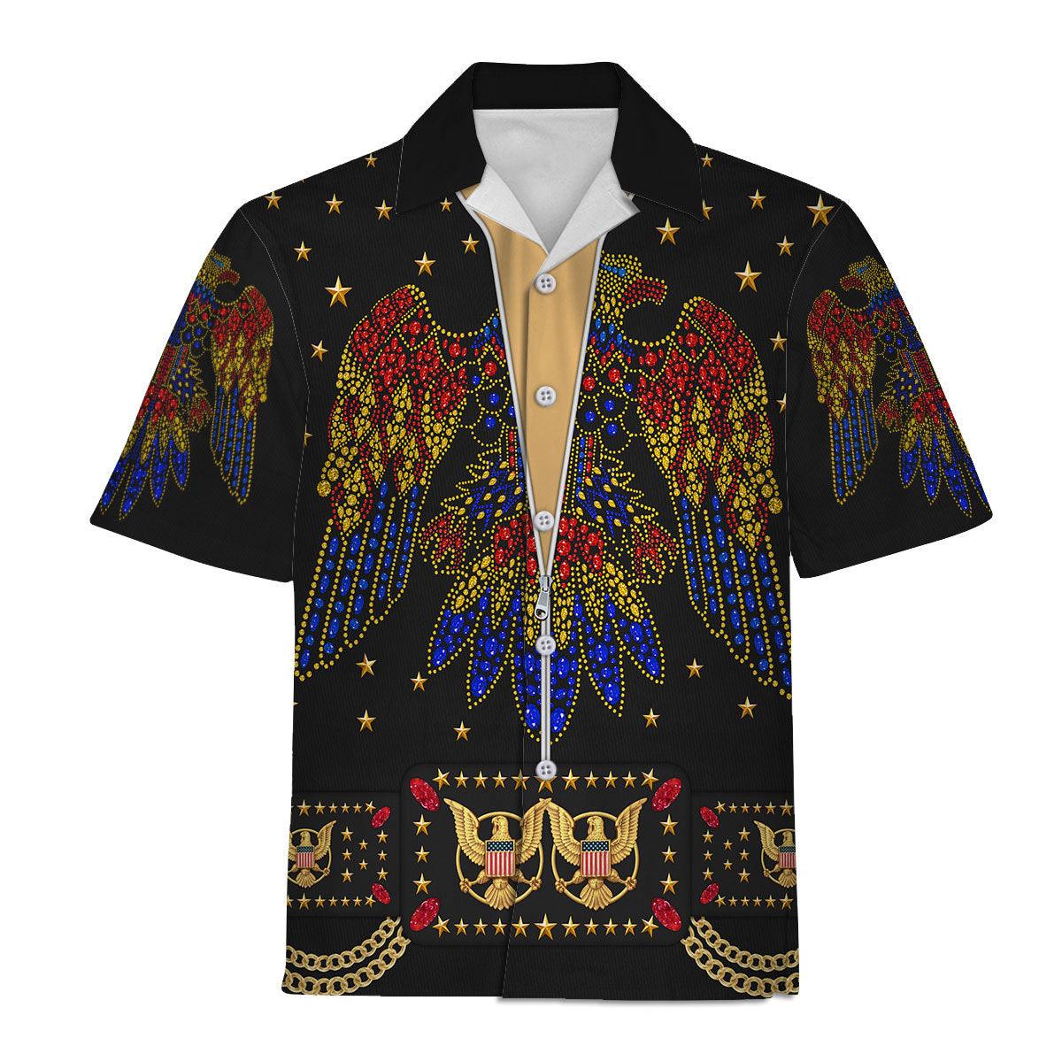 Gearhomie Elvis EAGLE Black Costume Hoodie Sweatshirt T-Shirt Sweatpants - Gearhomie.com