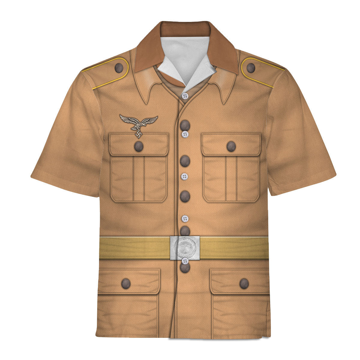 YMskins Luftwaffe Tropical Uniform- Private- Basic Uniform Costume Hoodie Sweatshirt T-Shirt Tracksuit Historical American-Inspired Apparel