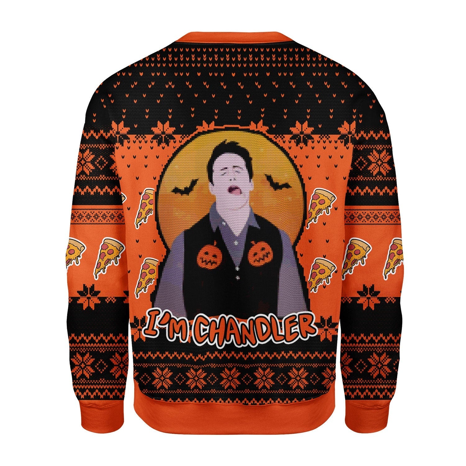 YMskins Christmas Sweater Friends I'm Chandler 3D Apparel