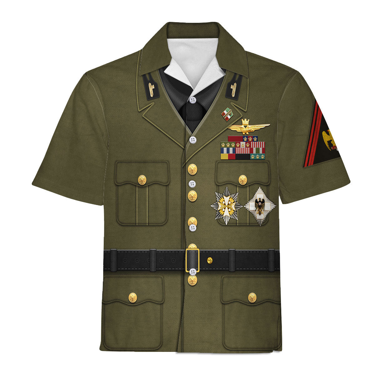 YMskins Benito Mussolini Costume Hoodie Sweatshirt T-Shirt Tracksuit