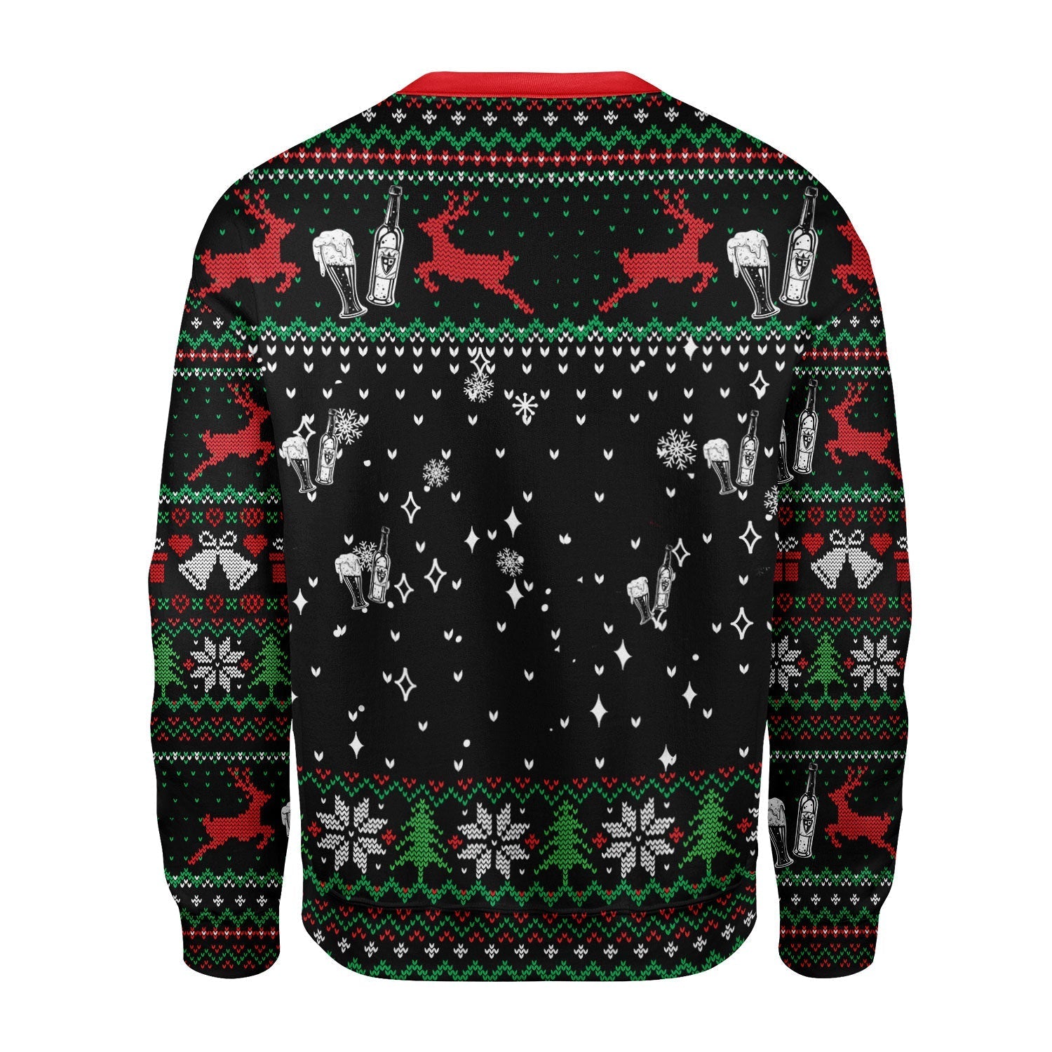 YMskins Christmas Sweater Thor Drinking Beer 3D Apparel