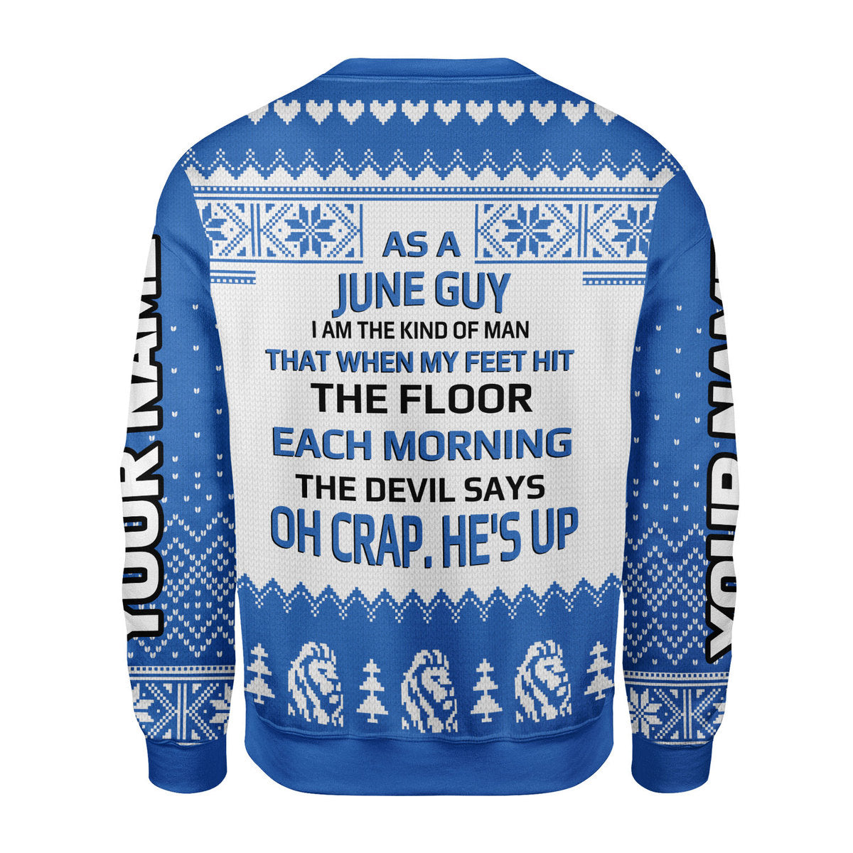 YMskins Personalized Tops June Guy All Over Printed