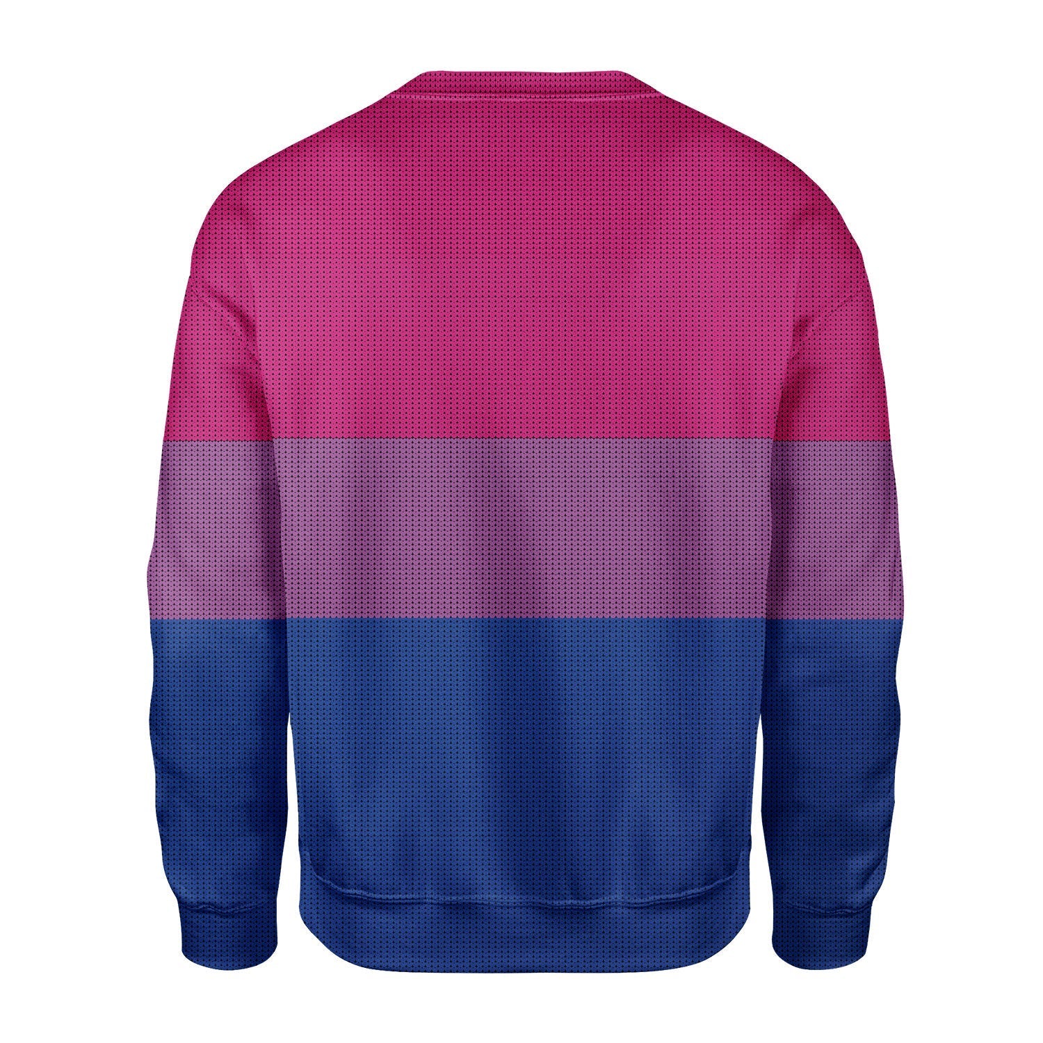YMskins Christmas Sweater Bisexual Pride Flag 3D Apparel