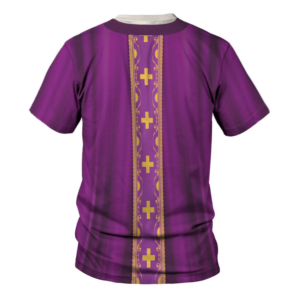 Tracksuit Tops Pullover Sweatshirt Pope Francis Purple Liturgical Vestment 3D Apparel