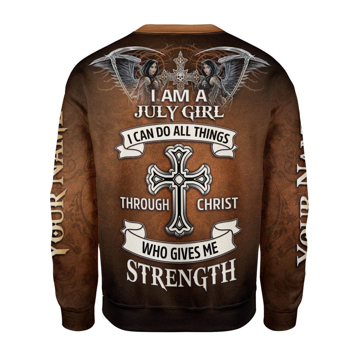 YMskins Personalized Tops July Girl All Over Printed